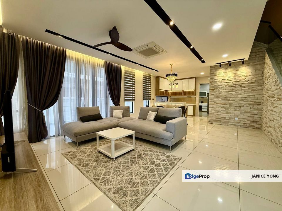 The Canal Garden South Horizon Hills Cluster House For Rent, Johor, 