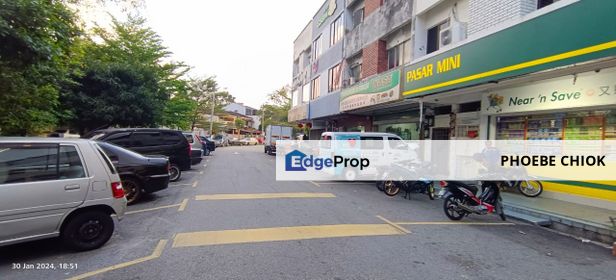 Taman Cempaka Shop Office For RENT @ Ampang, Near LRT, Tmn Dagang, Pandan Jaya, Selangor, Ampang