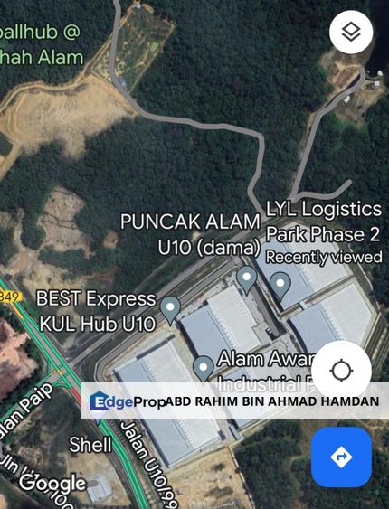 For sale agriculture land 37 acres Persiaran Mokhtar Dahari, Bukit Cherakah, Shah Alam, Selangor, Bandar Puncak Alam