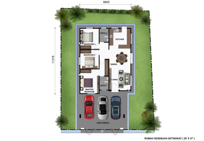 (75C) JALAN TANJUNG BENDAHARA