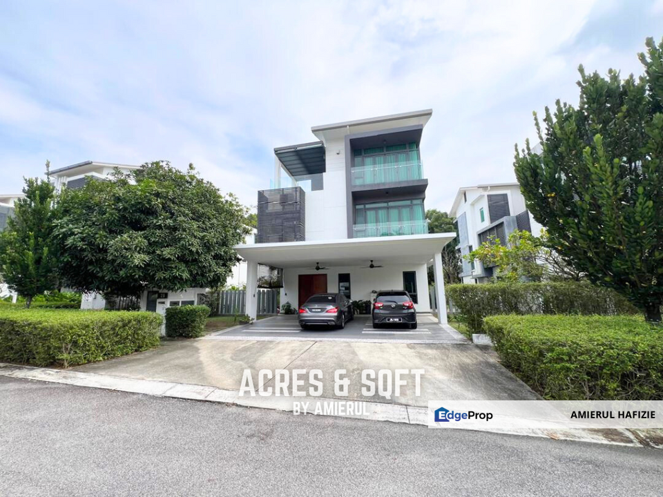 Move in Cond😍 Endlot Bungalow 3 Storey (w Lift) Sejati Residence, Cyberjaya -  Rear Facing Open😍, Selangor, Cyberjaya