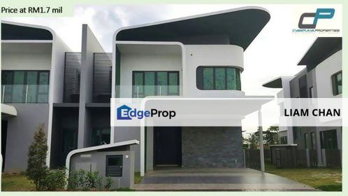 Premium Living|  Furnished Semi-D in Setia Eco Glades Lepironia Gardens Cyberjaya | 4+2 Rooms, Selangor, Cyberjaya