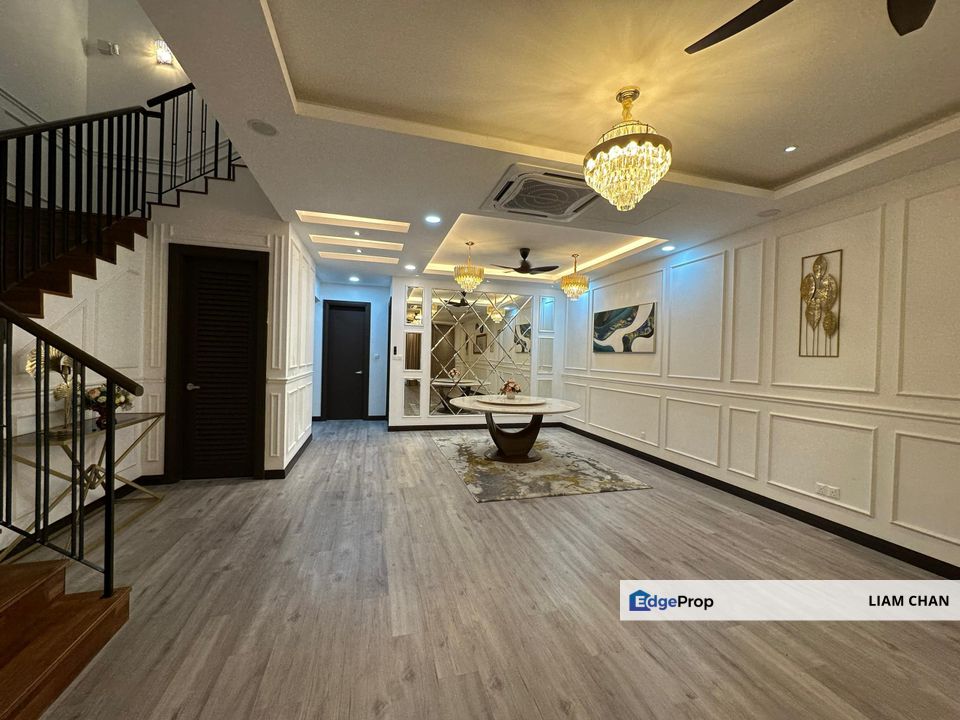 [PREMIUM UNIT] PARTIAL FURNISHED ISLE OF BOTANICA, SETIA ECO GLADES CYBERJAYA FOR RENT | 4 ROOMS SUPERLINK TERRACE | KITCHEN CABINET WITH HOOD & HOB, Selangor, Cyberjaya