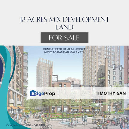 12.1 Acres Mix Development Land @ Salak South/ Sungai Besi for SALE, Kuala Lumpur, Salak Selatan