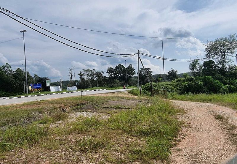Road frontage. Freehold Industrial Land at Kerling