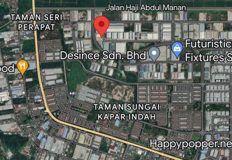 Stand alone factory warehouse with big land