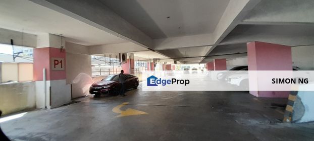Car park building at busy Subang Jaya near Inti n McD, Selangor, Subang Jaya