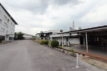 Industrial land with buildings at Jalan Enggang, Setiawangsa