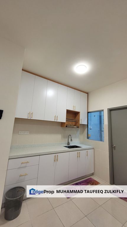 KITCHEN CABINET | Rumah Baru Apartment Melodi Perdana, Puncak Alam, Selangor, Bandar Puncak Alam