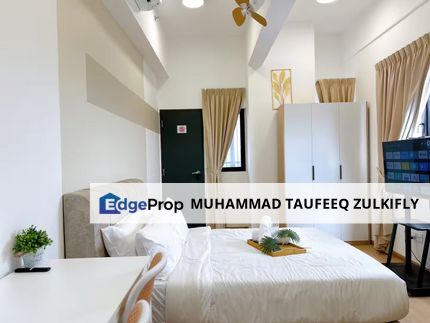 CORNER UNIT | FURNISHED STUDIO | Edusentral, Setia Alam, Near Setia City Mall, Selangor, Setia Alam/Alam Nusantara