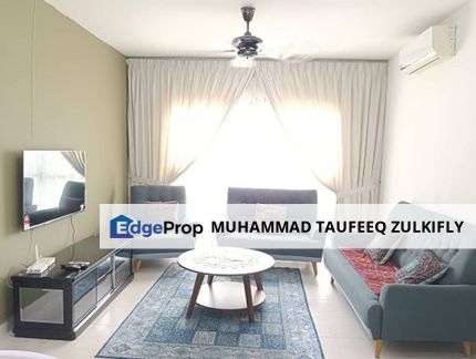 FULLY FURNISHED | NEVER TENANTED | Seri Mutiara Apartment, Setia Alam, Ready Move In, Selangor, Setia Alam/Alam Nusantara