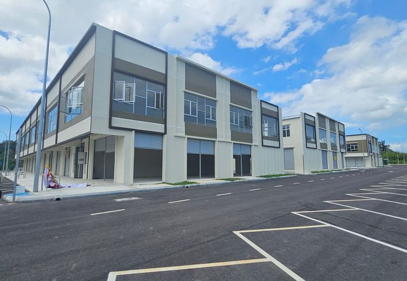 BRAND NEW | FACING MAIN ROAD | 2 Storey Corner Shop Lot Bidara Ria, Sendayan