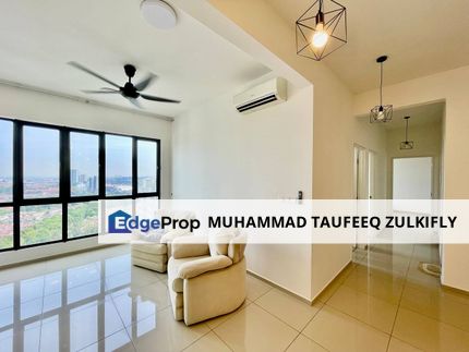 HIGHEST FLOOR | LAKE VIEW | Partial Furnished Ashino Residence Gravit8, Kota Bayuemas Klang, Selangor, Klang