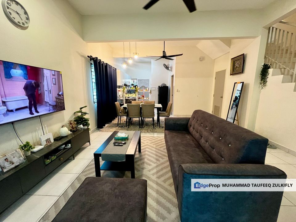 FULLY FURNISHED | END LOT | 2 Storey Terrace The Palm Bandar Hillpark, Puncak Alam, Selangor, Bandar Puncak Alam