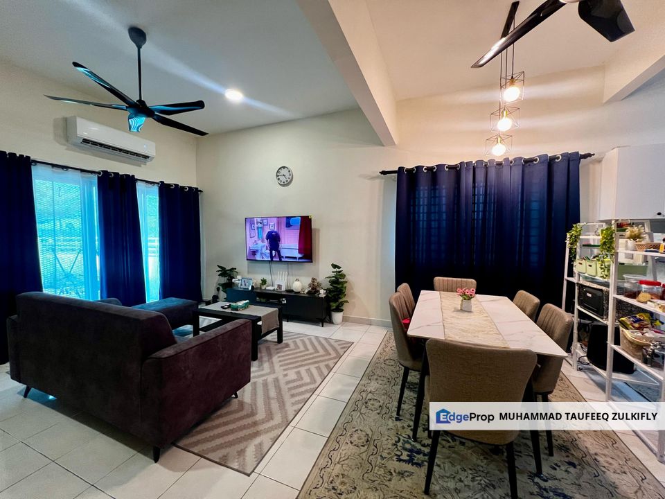 FULLY FURNISHED | END LOT | 2 Storey Terrace The Palm Bandar Hillpark, Puncak Alam, Selangor, Bandar Puncak Alam