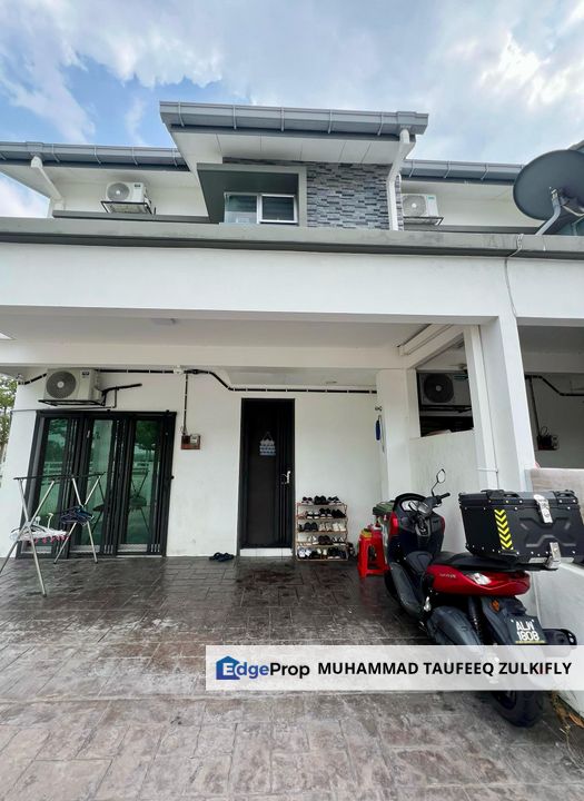 FULLY FURNISHED | END LOT | 2 Storey Terrace The Palm Bandar Hillpark, Puncak Alam, Selangor, Bandar Puncak Alam