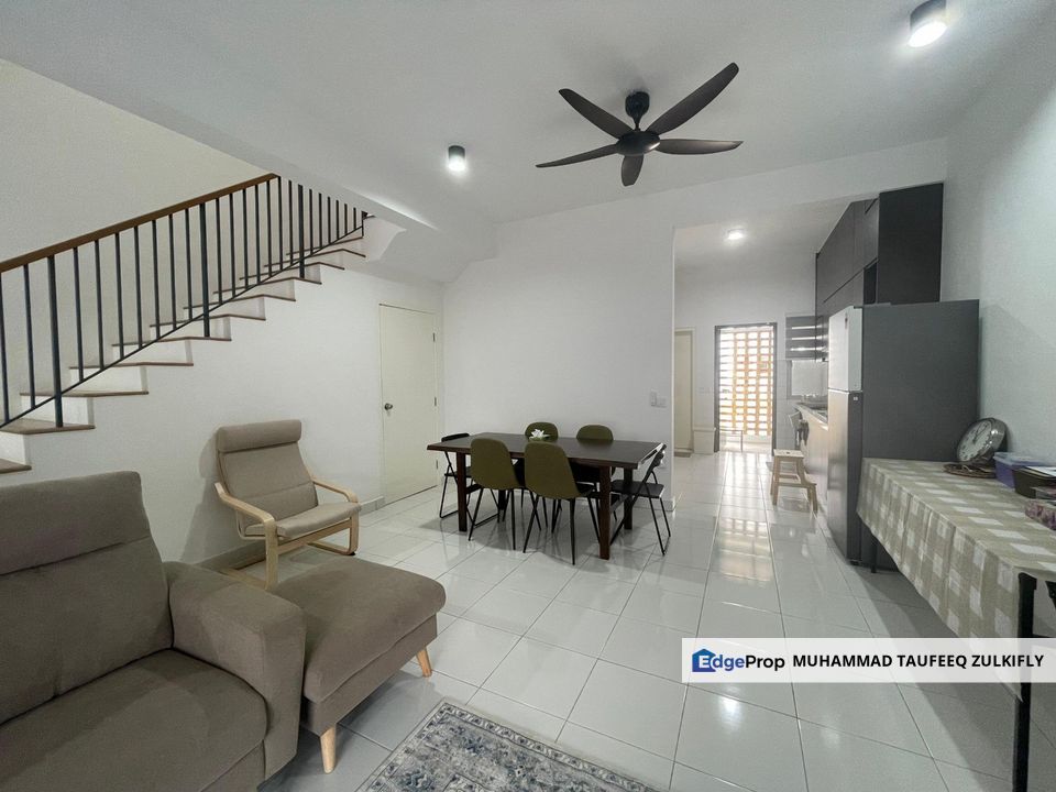 FULLY FURNISHED | KITCHEN CABINET | 2 Storey Terrace Alura Bandar Bukit raja, Klang, Selangor, Klang