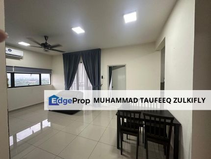 PARTIAL FURNISHED | BIG BALCONY | The Armanna, Kemuning Prima Shah Alam, Ready Move In, Selangor, Shah Alam