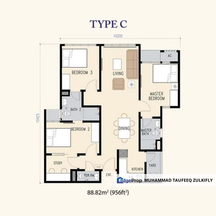 BRAND NEW | SPACIOUS | DEMAND LOCATION | HIGH FLOOR | Tulip Residence, Denai Alam , Selangor, Shah Alam