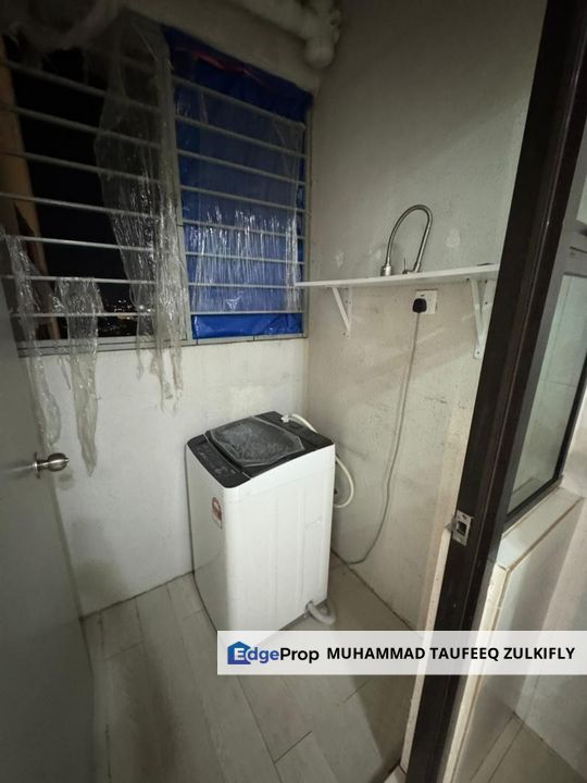 PARTIAL FURNISHED | VACANT READY MOVE IN | Suria Ixora Apartment, Setia Alam, Selangor, Setia Alam/Alam Nusantara