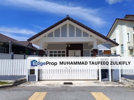 FACING OPEN | FULLY FURNISHED | Single Storey Bungalow, Bukit Senawang Perdana Sungai Gadut, Negeri Sembilan, Seremban