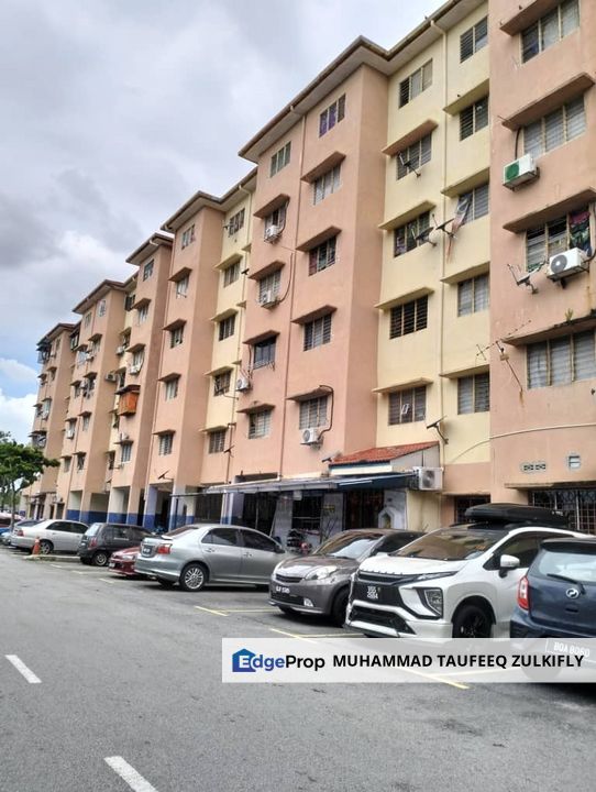 RENOVATED | PARTIAL FURNISHED | Rumah Pangsa Nilam sari, Seksyen 7 Shah Alam, Selangor, Shah Alam