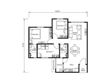 Safira Apartment, Seremban 2