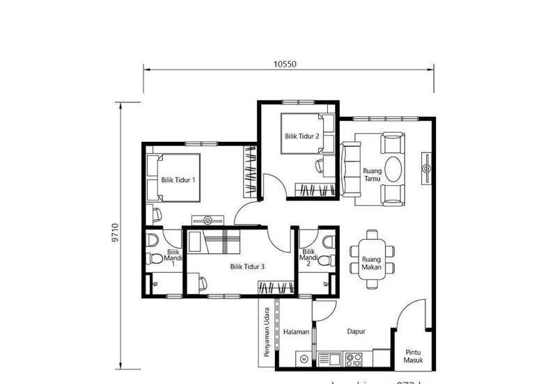Safira Apartment, Seremban 2