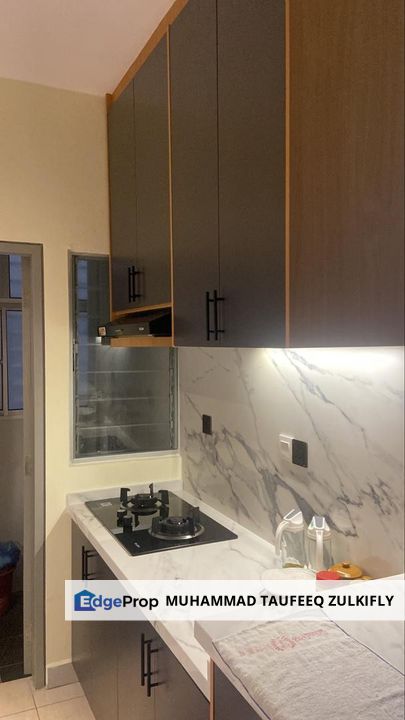 FULLY FURNISHED | RENOVATED | Pangsapuri Idaman BSP, Ready Move In, Selangor, Bandar Saujana Putra