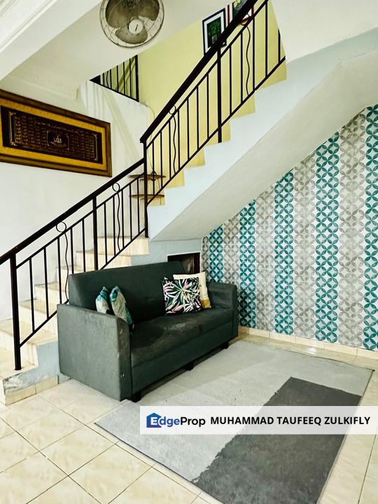 END LOT | FULLY FURNISHED | READY MOVE IN | 2 Storey Terrace, Meru Klang, Selangor, Klang