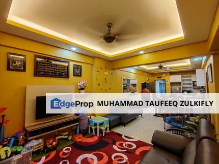 Fully Renovated Cantik Suri Puteri Serviced Apartment Seksyen 20 Shah Alam Low Floor, Selangor, Shah Alam