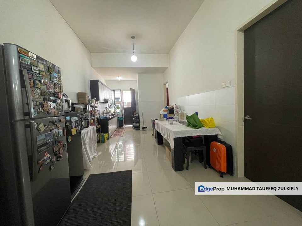 Freehold 2 Storey Superlink Terrace Pentas 2 Alam Impian, Shah Alam W Kitchen Cabinet, Selangor, Shah Alam