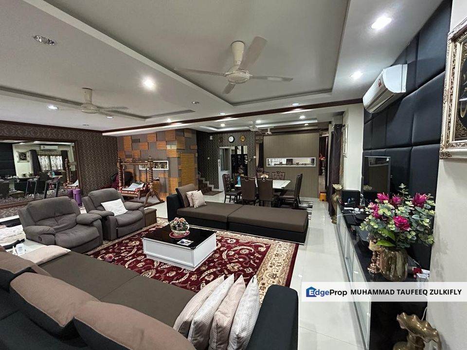 2 Storey Zero Lot Bungalow Nusa Rhu, Puncak Perdana, Seksyen U10 Shah Alam Partial Furnished, Selangor, Shah Alam