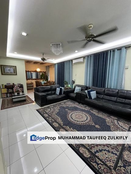 Renovated End Lot 2 Storey Taman Mutiara Indah, Partial Furnished House, Selangor, Puchong