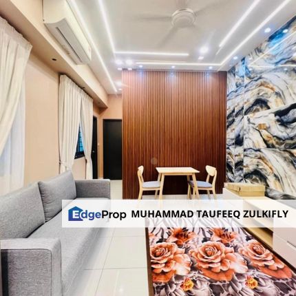 BEAUTIFUL ID | Fully Furnished 1 + 1 Bedrooms, Princeton Edusentral, Setia Alam, Selangor, Setia Alam/Alam Nusantara