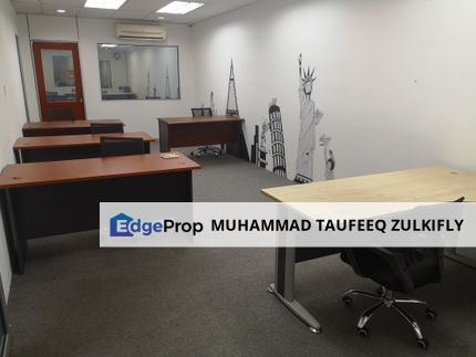 FULLY FURNISHED OFFICE UNIT | Bandar Puteri Puchong, Walking Distance LRT, Selangor, Bandar Puteri Puchong