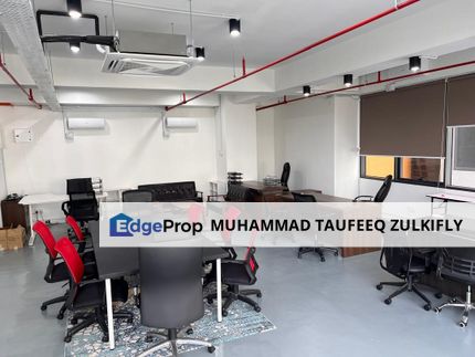 FULLY FURNISHED OFFICE | Radia Retail, Bukit Jelutong, Hot Demand Location, Easy Access, Selangor, Shah Alam