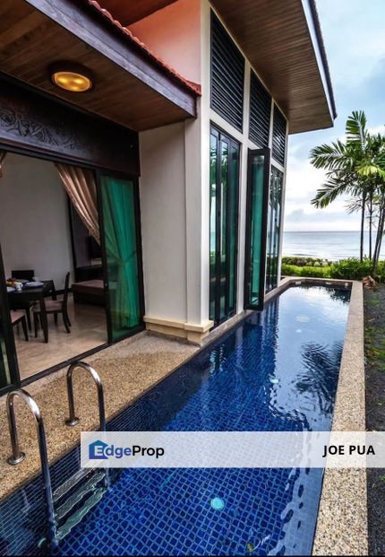 Karambunai, Sepanggar, Tuaran, Sabah Nexus Residence Single Storey Semi D Beach Front Villa Fully Furnish For Sale, Sabah, Tuaran