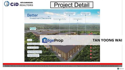 Detached Factory at Jenjarom For Sale, Selangor, Jenjarom