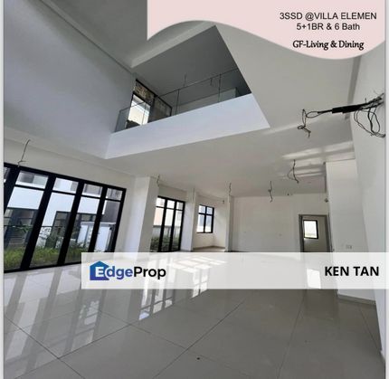 Villa Elemen Shah Alam 3 Storey SemiD for sale, Selangor, Shah Alam