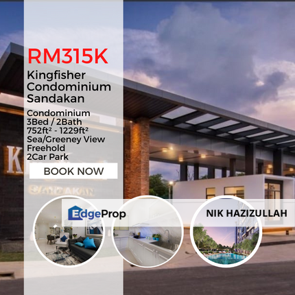 New Launch Kingfisher Condominium Sandakan Sabah, Sabah, Sandakan