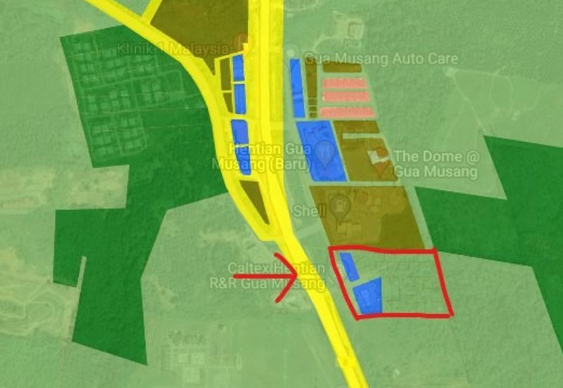 Tanah Lot Kediaman dan 10 Pintu Rumah Kedai