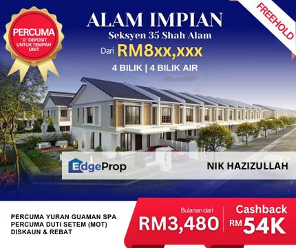 Alam Impian Undercon Project , Selangor, Shah Alam