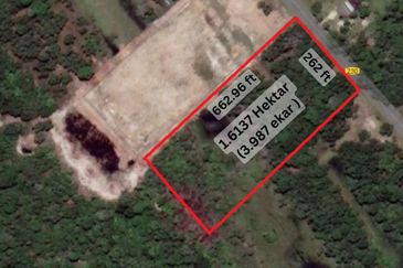 Tanah Tepi Jalan Utama Zoning Perumahan