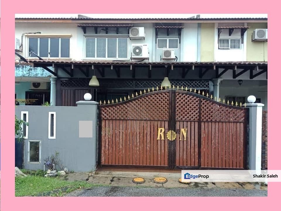FREEHOLD RENOVATED FULLY FURNISHED 2 Storey Terrace Kemuning Greenville Shah Alam for Sale