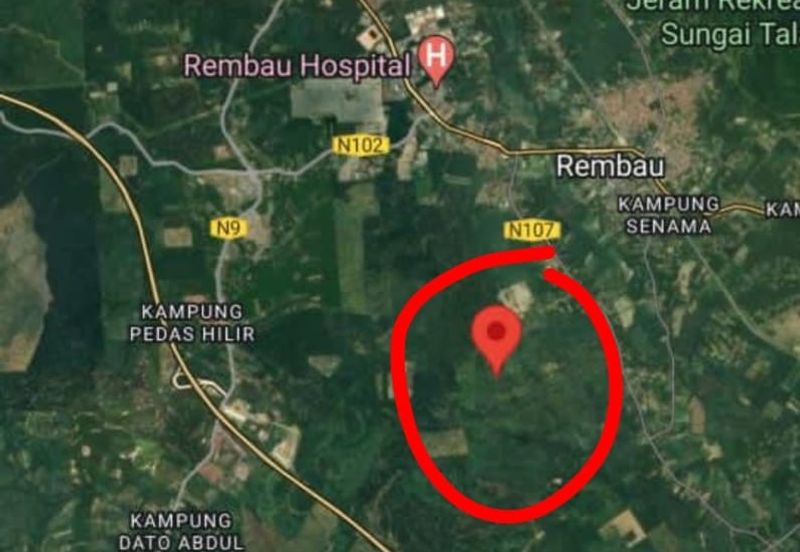 TANAH PERTANIAN UNTUK DIJUAL - 9 EKAR BATU HAMPAR, REMBAU