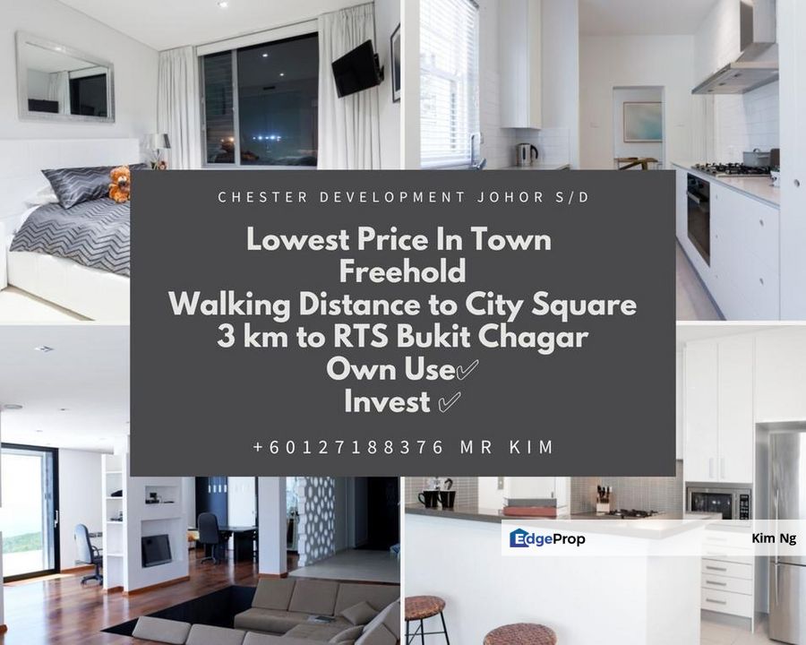 Johor Bahru New Apartment, Near CIQ, Fully Furnish Overview Montly From