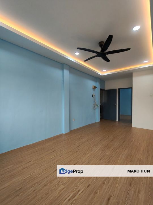 Flat Tampoi Utama ,Siap Ubahsuai ,Blh Full Loan , Johor, Tampoi