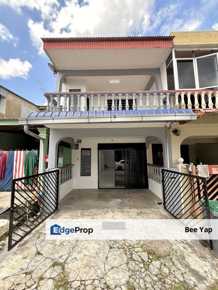 Kluang Taman Intan, Double Storey Low Cost House For Sale, Rumah Murah 2 Tingkat, Renovated Fully Extend, Full Loan Cashback, Johor, Kluang