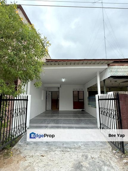 Taman Tangkak Jaya Johor, Double Storey Low Cost House For Sale, Rumah 2 Tingkat Dijual, Renovated Full Loan, Johor, Tangkak